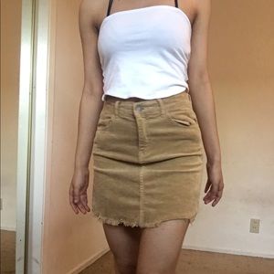 Brandy Melville Juliette Corduroy skirt